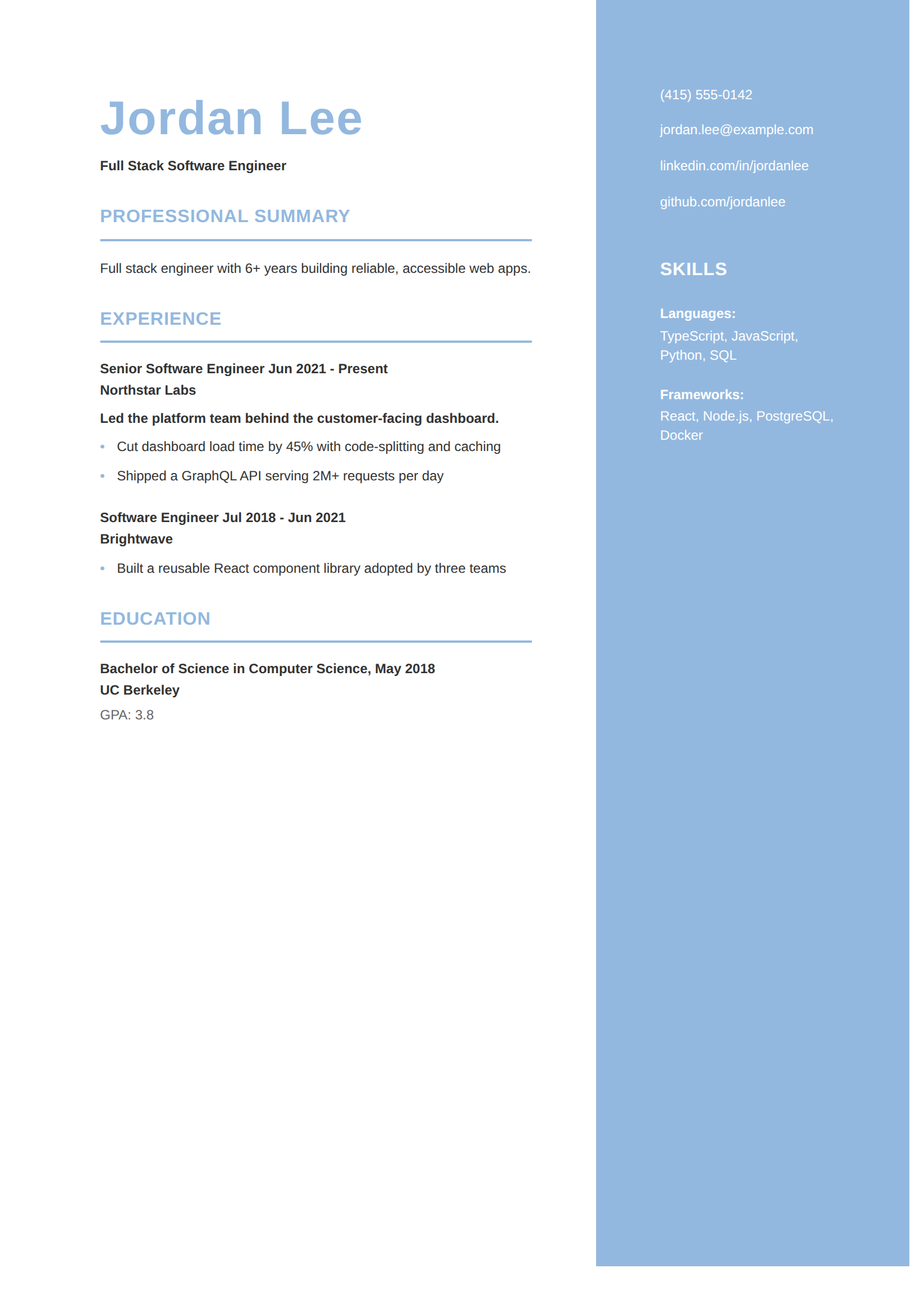 Azure Split theme preview