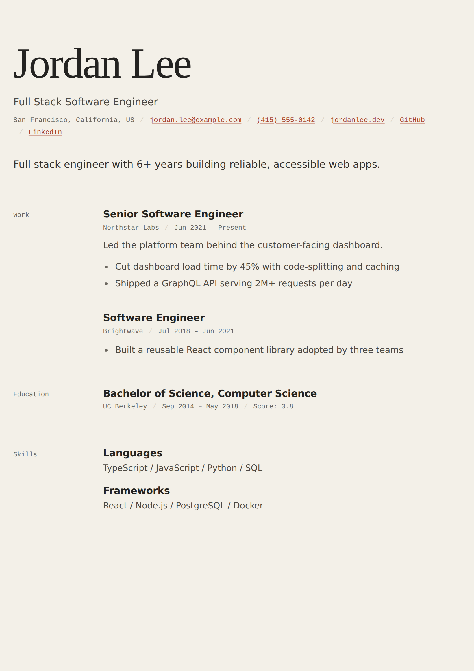 Colophon theme preview