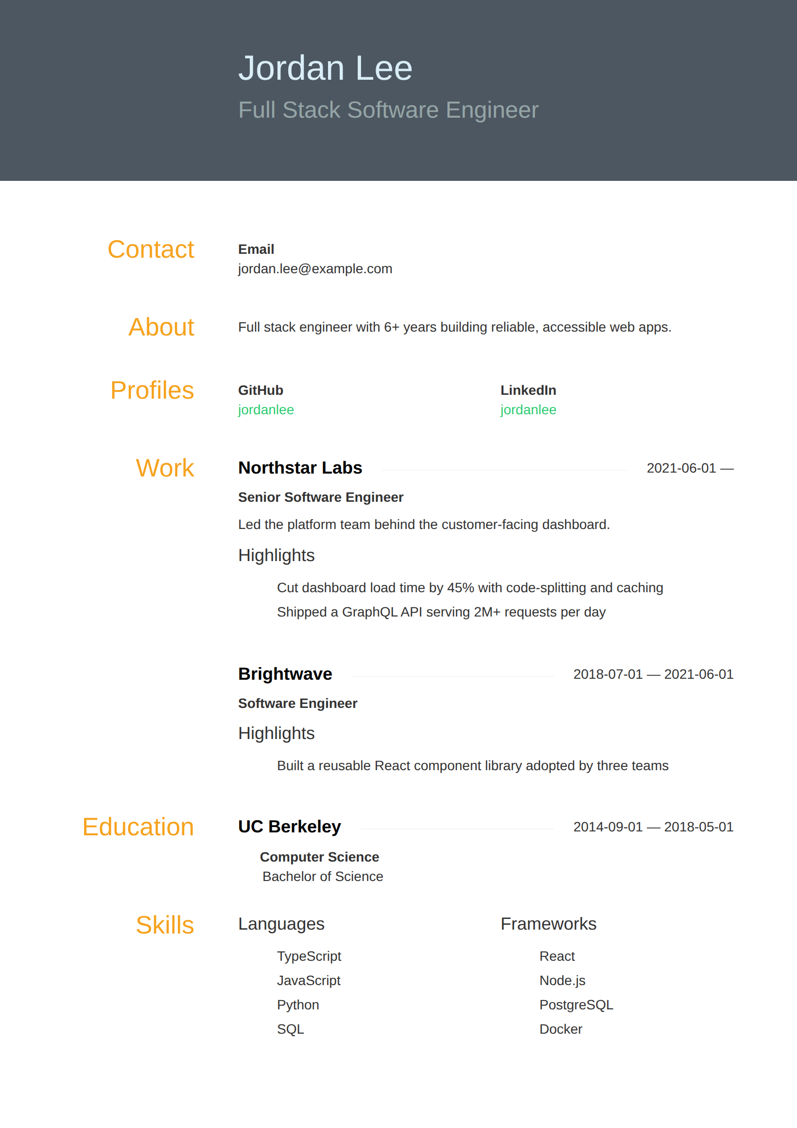 Edify theme preview