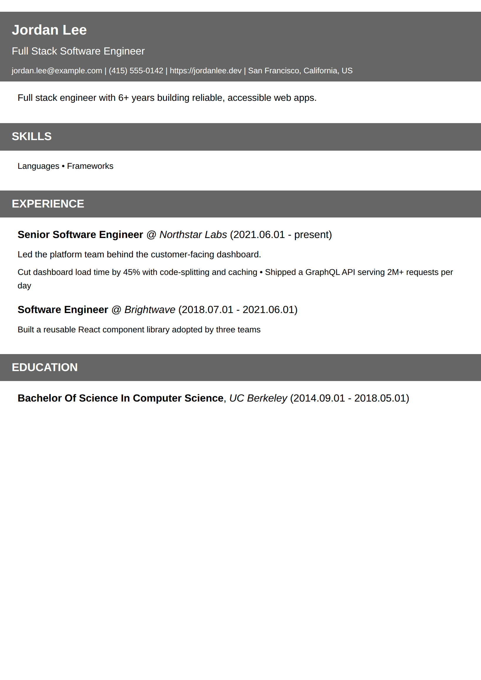 Lajtha Compact theme preview