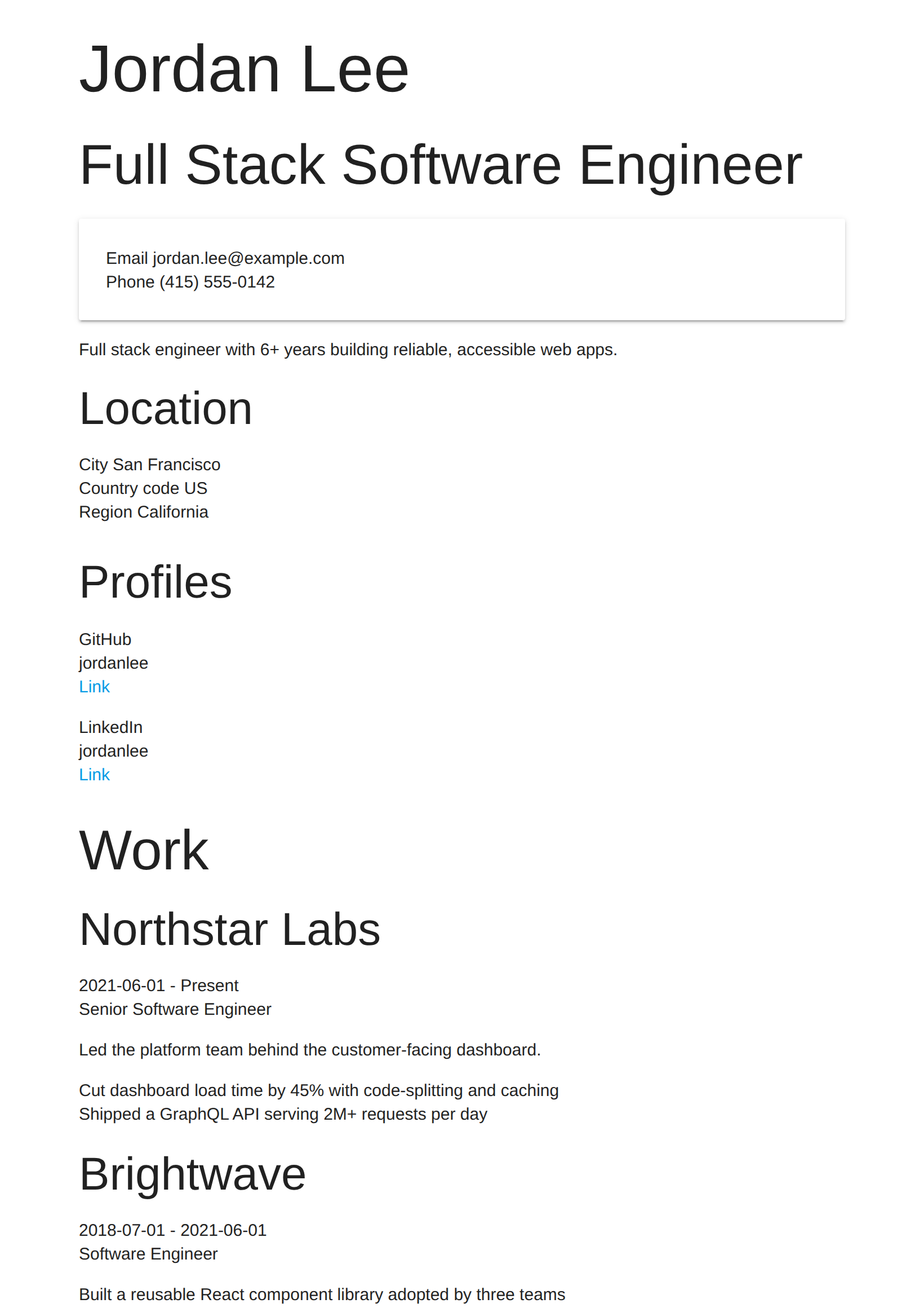 Materialize theme preview
