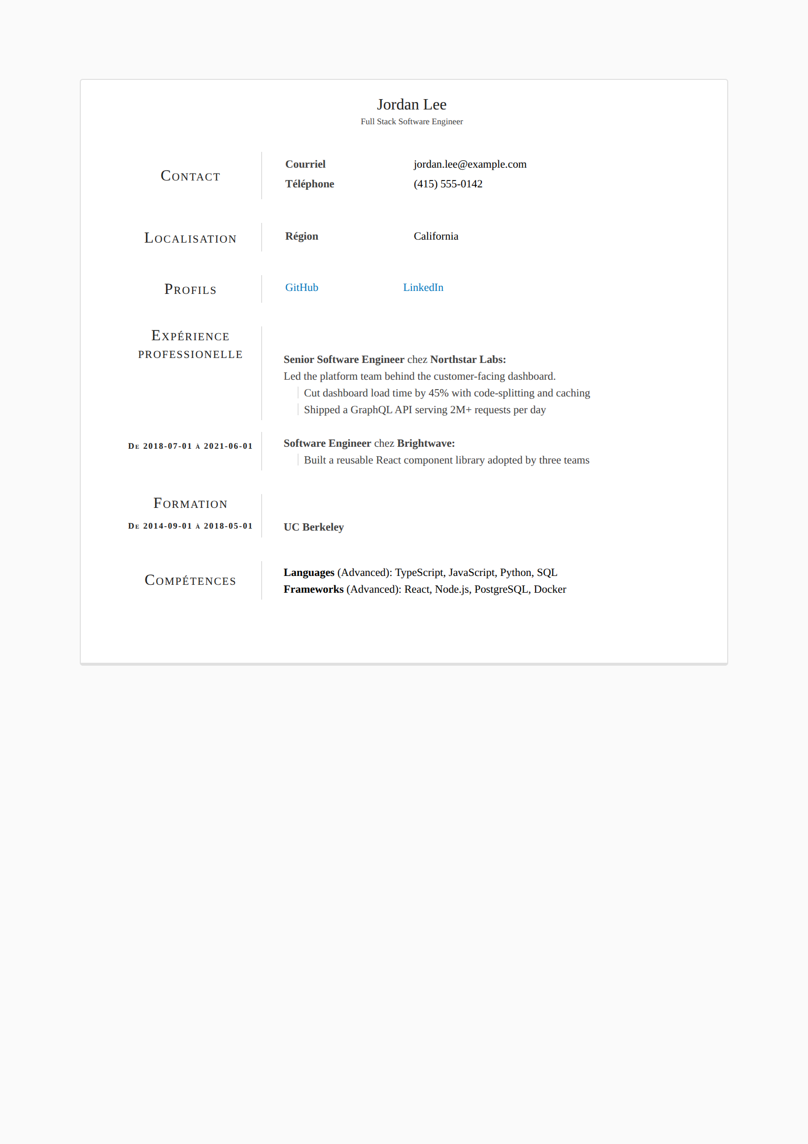 Papier theme preview